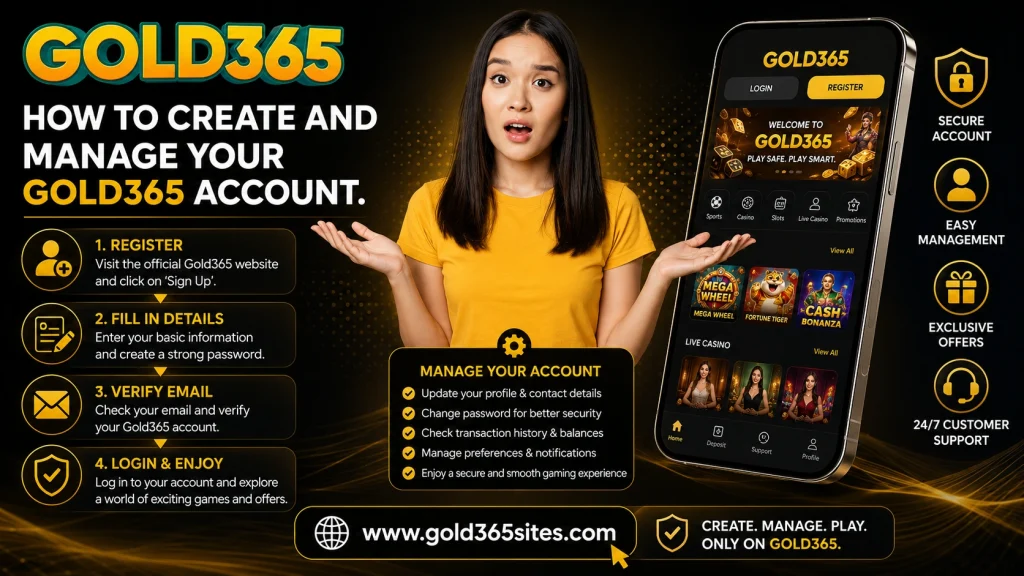 Gold365 Account