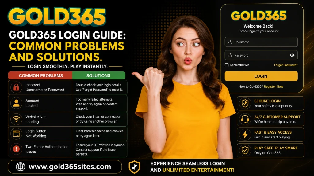Gold365 Login Guide